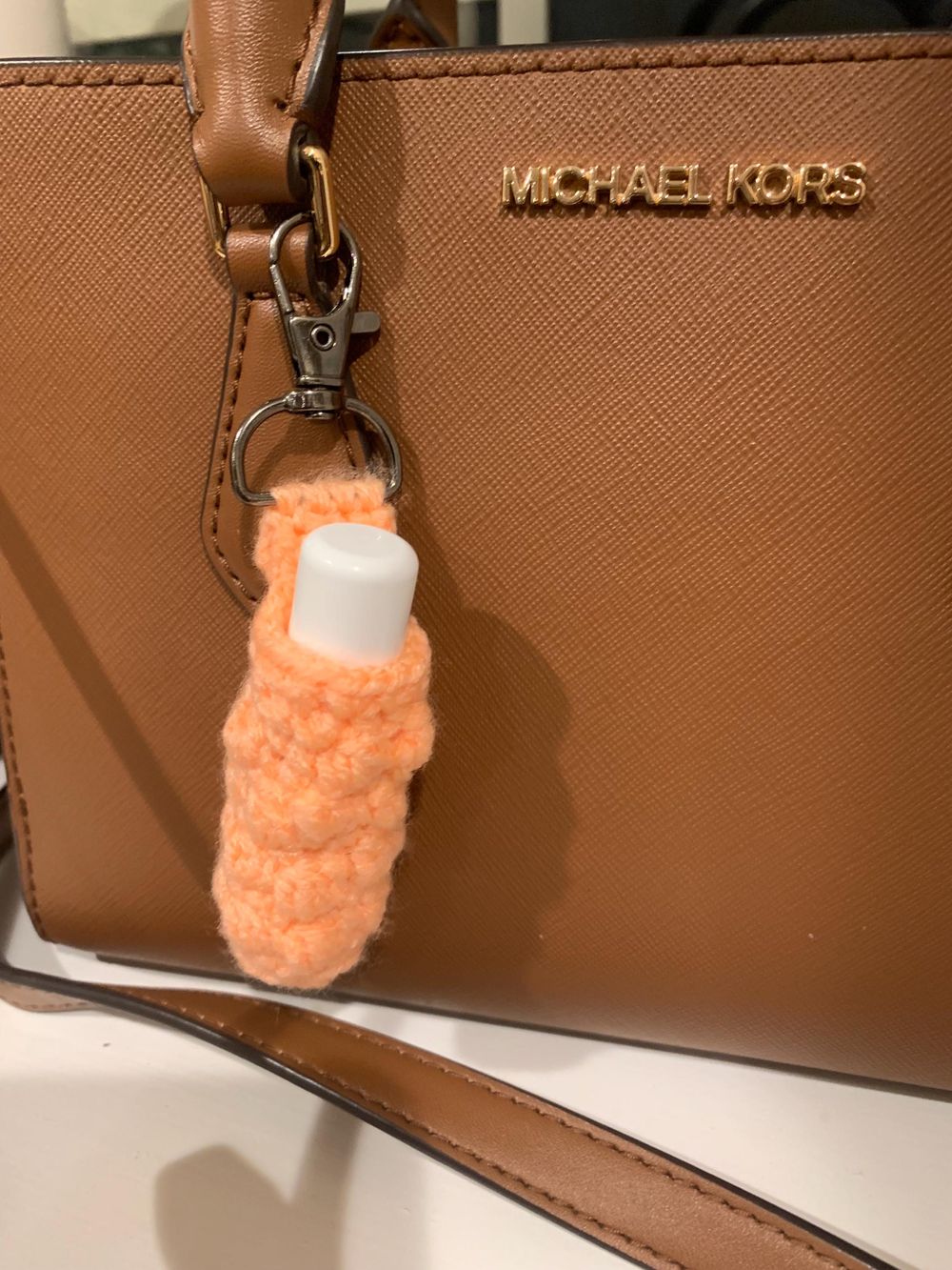 💋 Chap Cozy – Crochet Lip Balm Keychain Holder